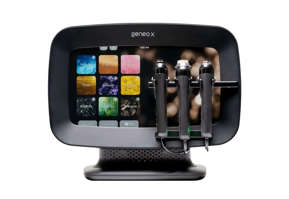 Geneo X system used for Glo2 facials in Mooresville